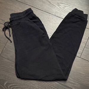 ALO Micro Waffle Fireside Sweatpant - Black